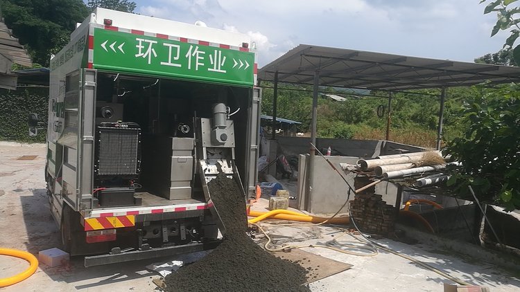 蒋场镇污泥干湿分离技术