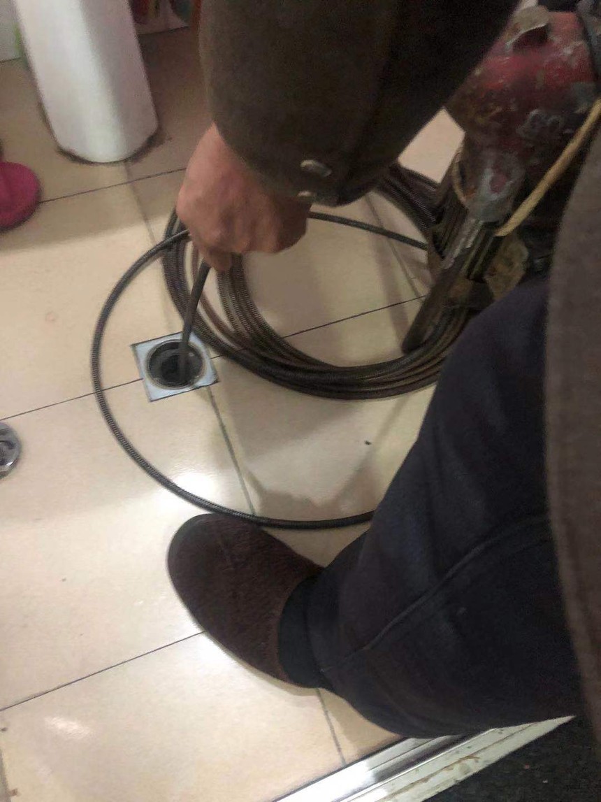 蒋场镇管道疏通，疏通下水道